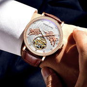 Diamond-embedded Commemorative Watch