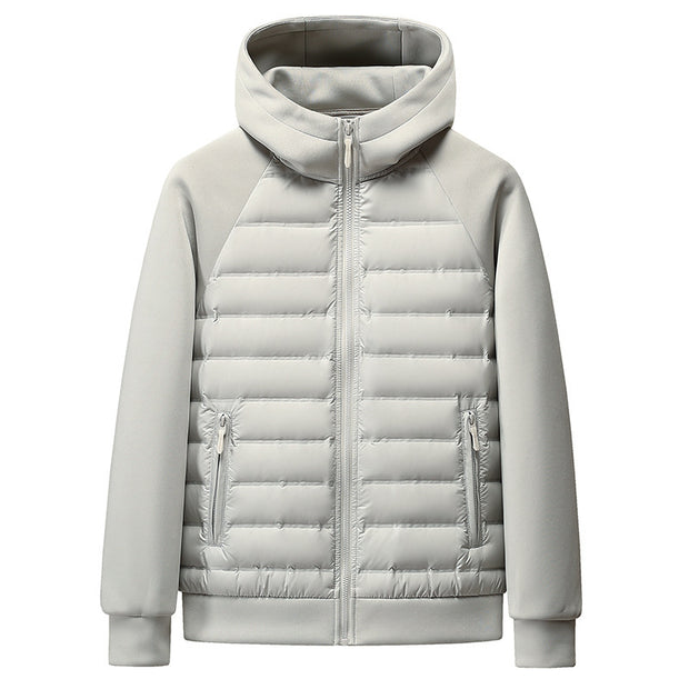 Men's Hooded Lightweight Down Jacket Sweater