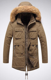 Winter Men's Velvet Thermal Jacket