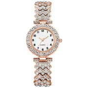 Fashion Jewelry 2pcs Luxury Fashion Women Watch.