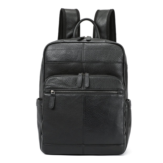 Top Layer Cowhide Backpack Leisure