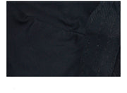 Men's leather Light Board Baseball Hat