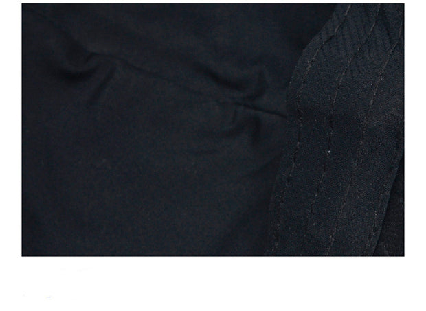 Men's leather Light Board Baseball Hat