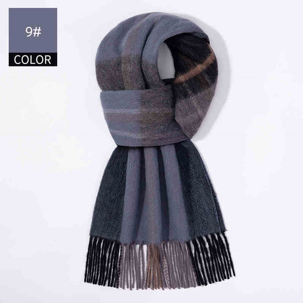 Winter New Men's Cashmere Scarf