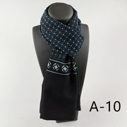 Men's Double Layer Washed With Cashmere Scarf