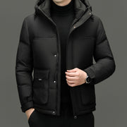Winter Short Casual Hooded Jacket