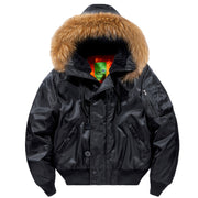 Fur Jacket Removable Fur Collar Cotton Coat Plus Size Coat