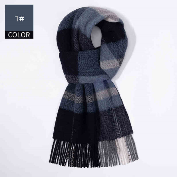 Winter New Men's Cashmere Scarf