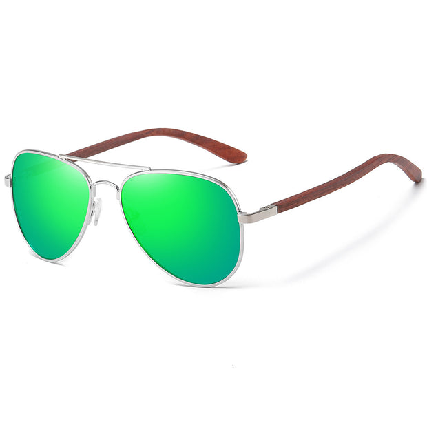 Fashion UV Protection Bamboo Sunglasses