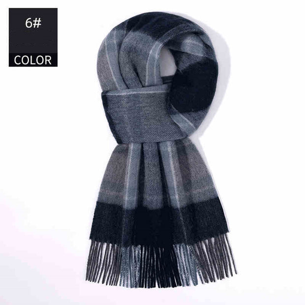 Winter New Men's Cashmere Scarf