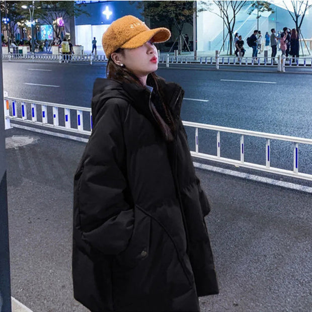 Women’s Thickened Work Clothes Cotton-padded Coat