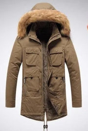 Winter Men's Velvet Thermal Jacket