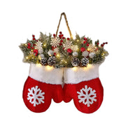 Christmas Crutch Candy Lollipop Gloves Ornaments