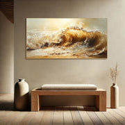Handmade Oil Painting Canvas Wall Art Landscape Frameless Unstretched Painting