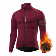 Men's Outdoor Off-road Mountain Sports Fleece Cycling Jacket