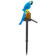 1Pc Solar Powered Parrot Garden Light IP65 Waterproof LED Parrot Landscape Lamp.