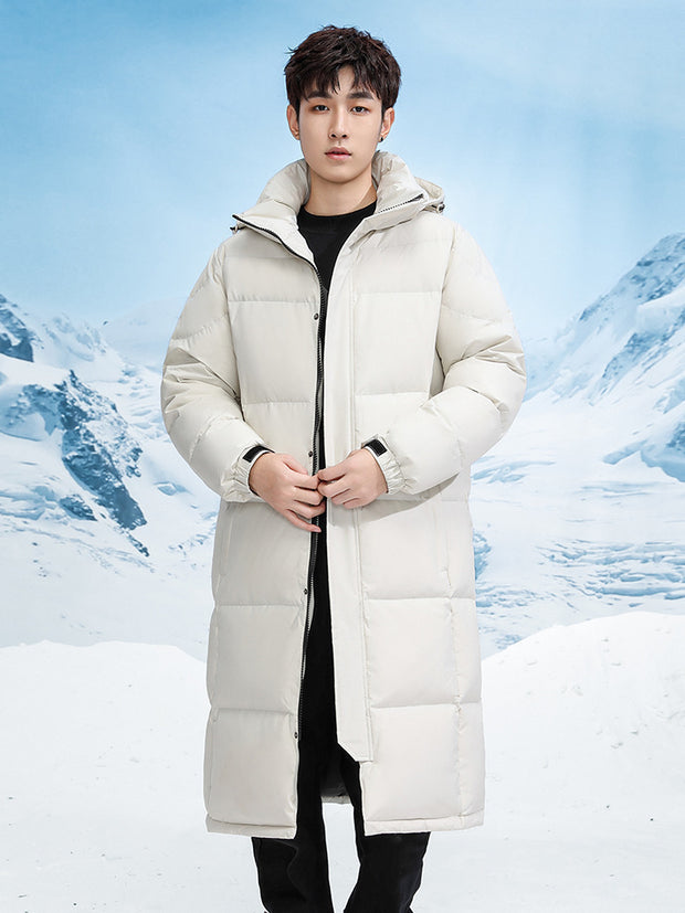 Overknee Long White Jacket