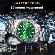Waterproof Fashion New Men's Super Strong Luminous Watch