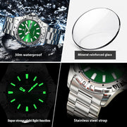 Waterproof Fashion New Men's Super Strong Luminous Watch
