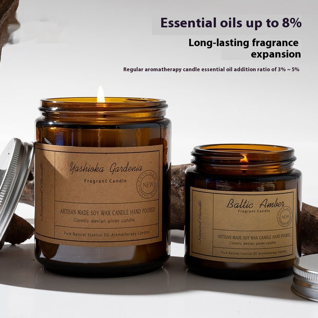 Smoke-free Soy Wax High-end Hand Gift Aromatherapy Candle