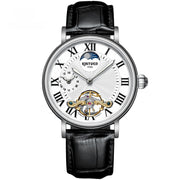 Tourbillon Automatic Mechanical Watch Luminous Hollow Men's