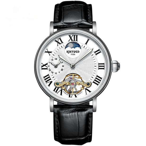 Tourbillon Automatic Mechanical Watch Luminous Hollow Men's