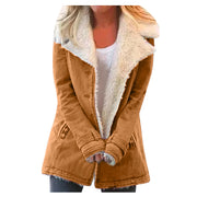 Fleece Warm Cotton-padded Jacket For Women