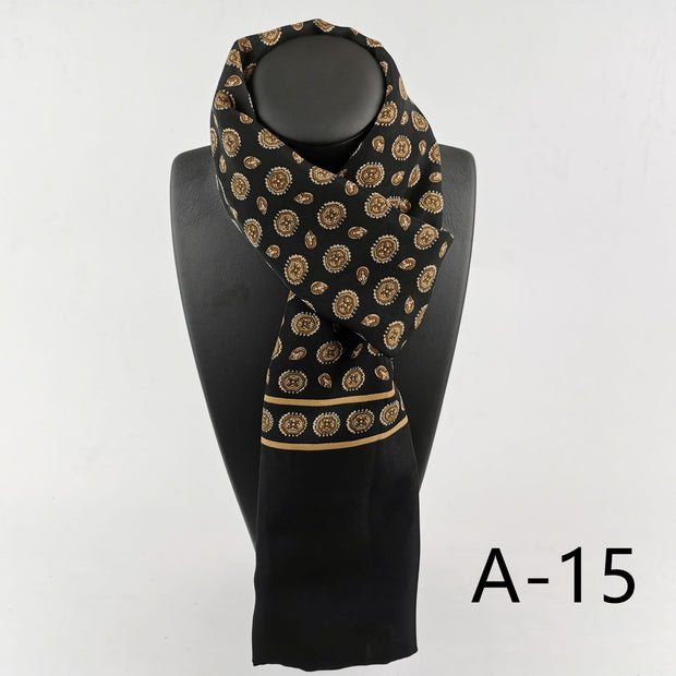 Men's Double Layer Washed With Cashmere Scarf