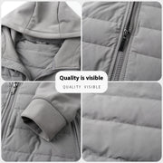 Men's Hooded Lightweight Down Jacket Sweater