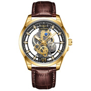 Double-sided Hollow Non-mechanical Men's Quartz Watch
