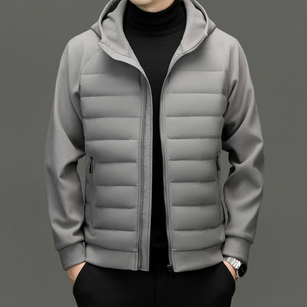 Men's Hooded Lightweight Down Jacket Sweater