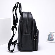 First Layer Leather Backpackage Men And Women