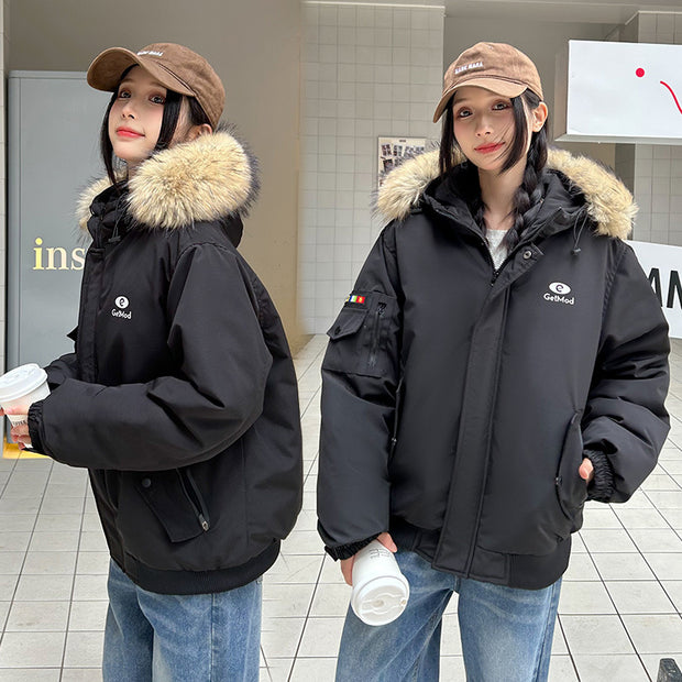 New Thickened Warm Cotton Coat