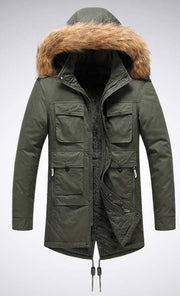 Winter Men's Velvet Thermal Jacket