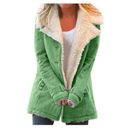 Fleece Warm Cotton-padded Jacket For Women