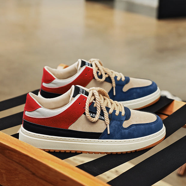 Autumn New Sports Casual Simple Fashion Lace-up Men's Shoes