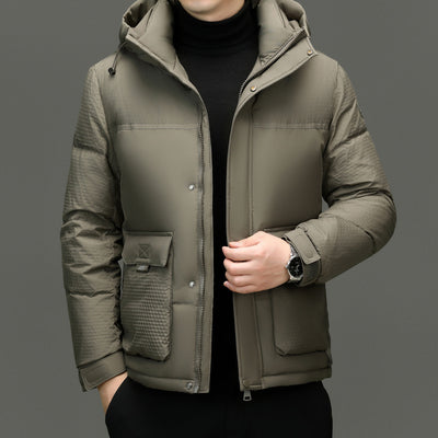 Winter Short Casual Hooded Jacket
