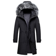 Fur Collar Men's Coat