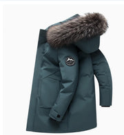 Fur Collar Men's Coat