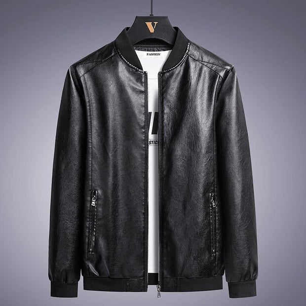 A New Plus Size Leather Jacket