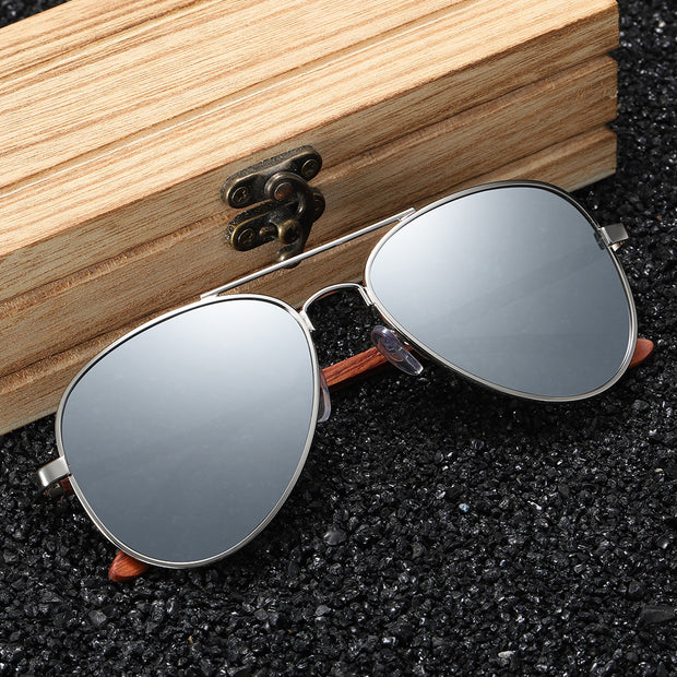 Fashion UV Protection Bamboo Sunglasses