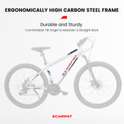 27 Inch Mountain Bike 21 Speed, Suspension Fork, Aluminum Frame Disc Brake, Mountain Bike.