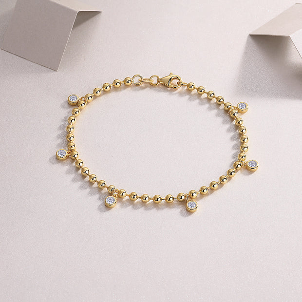 Luxury Fashion Diamond S925 Silver Bracelet