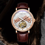 Diamond-embedded Commemorative Watch
