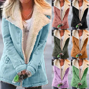 Fleece Warm Cotton-padded Jacket For Women