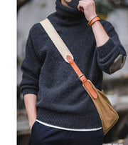 New Thick Warm And Soft Turtleneck Sweater Men