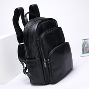 First Layer Leather Backpackage Men And Women