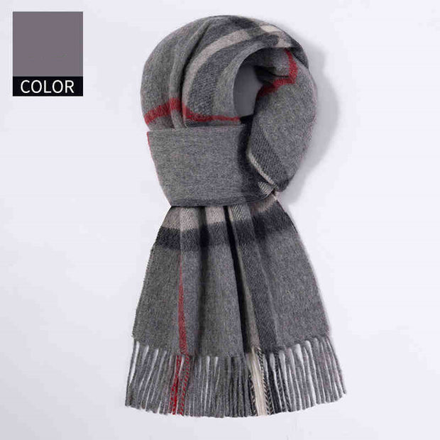 Winter New Men's Cashmere Scarf